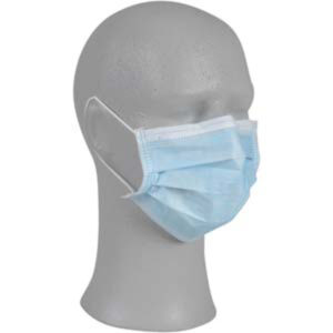 Surgical face mask / mouth-nose shield type IIR blue 50pcs