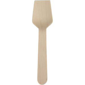 GASTRO Eislöffel 9,5cm aus Holz 100St.