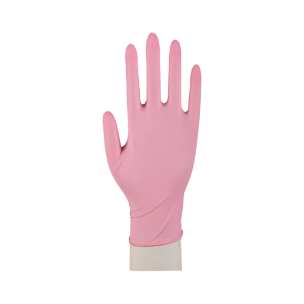 Nitrilhandske Rosa 100 st