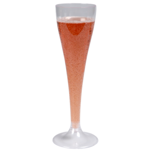 Champagnerglas Kunststoff 10/11cl klar 12 Stück