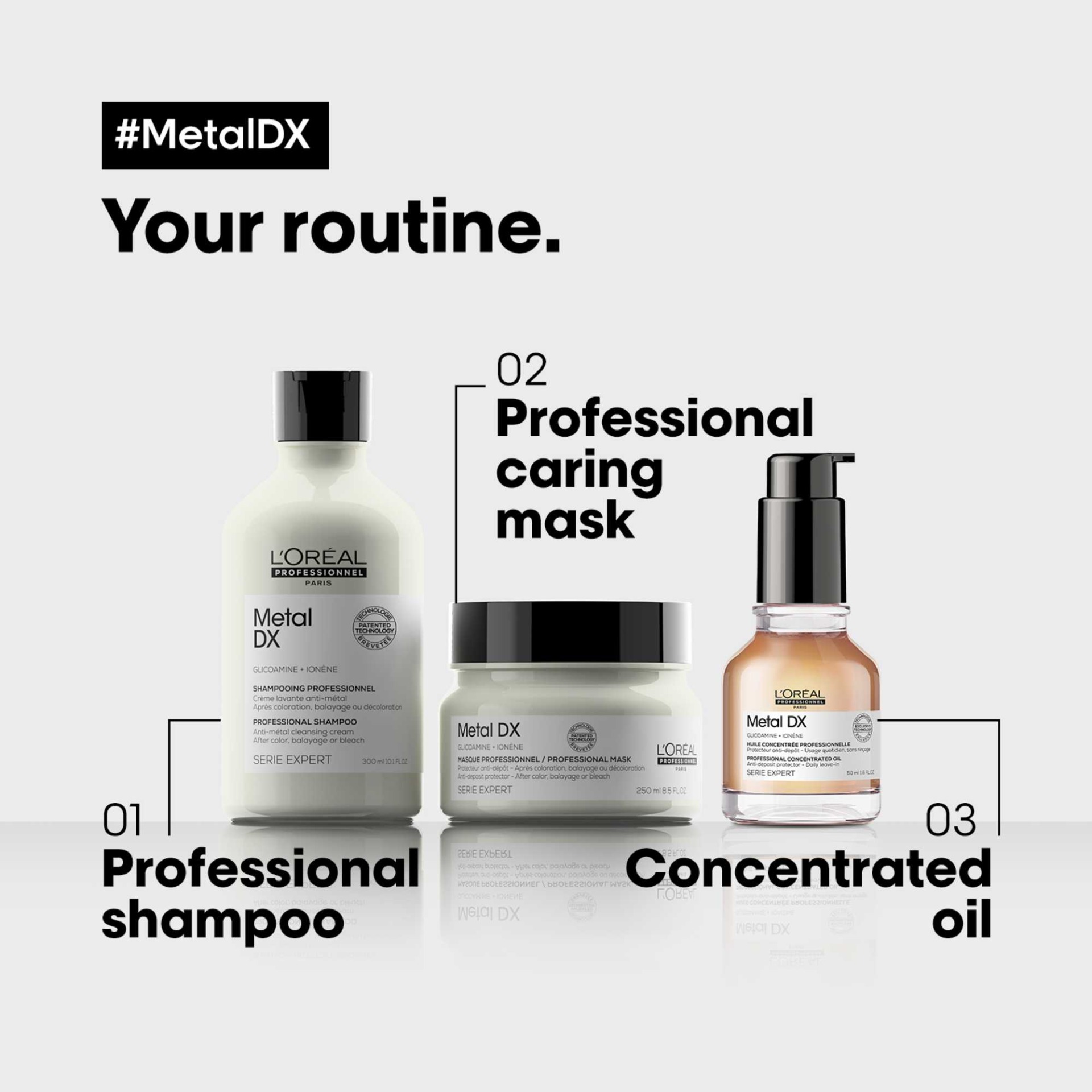 L´Oreal Metal DX Mask 500 ml - Image 3