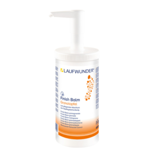 Laufwunder finish balm pomegranate pump bottle 450 ml