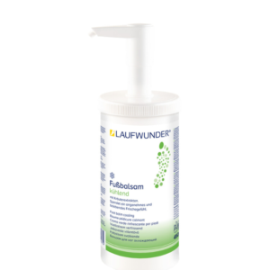 Laufwunder cooling foot cream pump bottle 450 ml