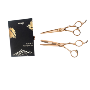 E-Kwip Kuro Rose Gold scissors set
