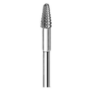 Carbide blade cross-ribbed droplet, coarse, 4mm