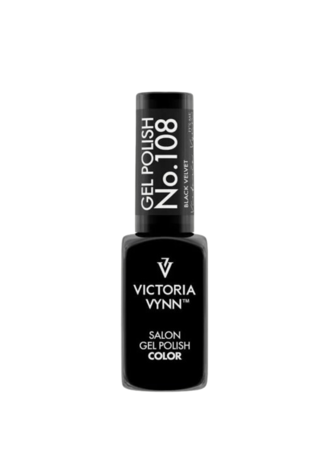 Victoria Vynn Gel Polish Color No. 108 Black Velvet 8 ml