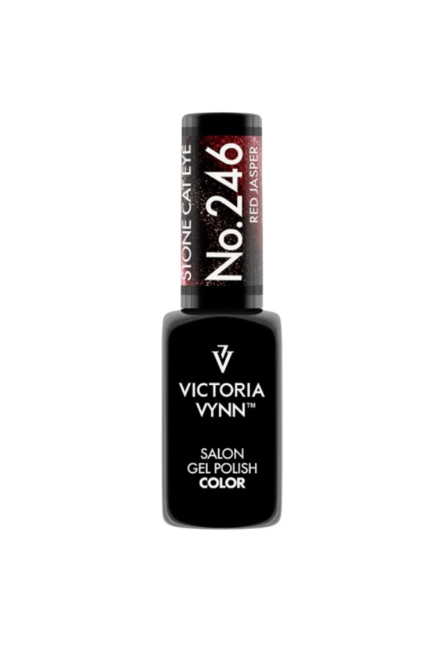 Victoria Vynn Gel Polish Stone Cat Eye No 246 Red Jasper 8 ml