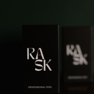 RASK Valmisviuhkat 12D musta D-kaari 0,03mm 1000kpl