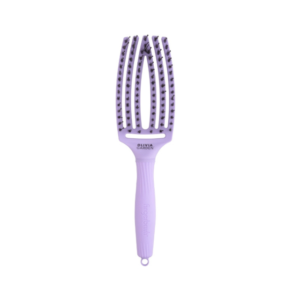 Olivia Garden Fingerbrush Care Iconic Boar & Nylon - Lavender Medium
